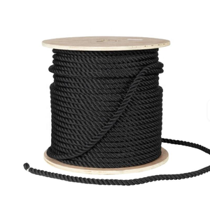 Carrete <span class=keywords><strong>de</strong></span> cuerda plana <span class=keywords><strong>de</strong></span> grado marino para líneas <span class=keywords><strong>de</strong></span> anclaje y <span class=keywords><strong>amarre</strong></span> <span class=keywords><strong>Tipos</strong></span> <span class=keywords><strong>de</strong></span> cuerdas <span class=keywords><strong>de</strong></span> <span class=keywords><strong>amarre</strong></span> trenzadas dobles Negro Blanco - Product Image 3