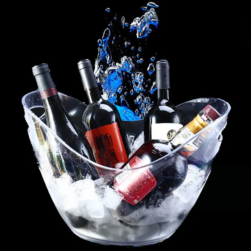 Partyclub Pub Drank Wijn Bier Champagne Koeler Vat Cocktail Koelemmer Als Pp Plastic Bar Ijsemmer