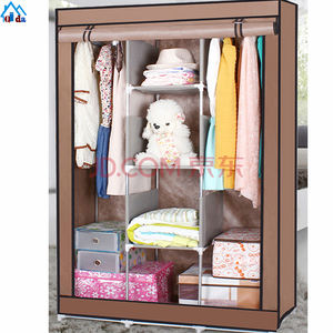 Armoire Almirah détachable QIDA DIY en plastique pliable portable portes pliantes armoire pp cube armoire pour enfants - Product Image 6