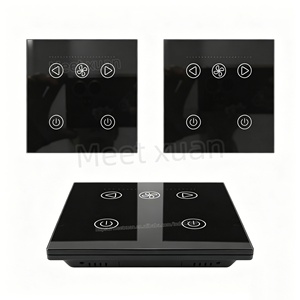Interruptor inteligente WiFi para ventilador de techo, 2 canales, control remoto por aplicación, compatible con <span class=keywords><strong>Alexa</strong></span>/Google, con monitor de energía - Product Image 6
