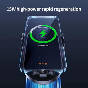 <span class=keywords><strong>Cargador</strong></span> Inalámbrico Universal <span class=keywords><strong>para</strong></span> Coche de 15W con Carga Rápida y Sujeción Automática, Soporte de Montaje <span class=keywords><strong>para</strong></span> Teléfono en Rejilla de Ventilación <span class=keywords><strong>para</strong></span> iPhone y <span class=keywords><strong>Samsung</strong></span> - Product Image 5