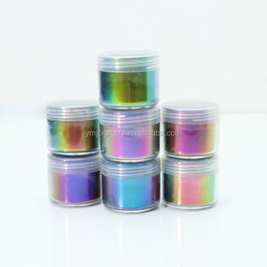 Optisches Chamäleon-Chrom-Nagelpulver Farbwechselnder Lidschatten und Farbpigmentpulver Super Chamäleon-<span class=keywords><strong>Pigment</strong></span> - Product Image 6