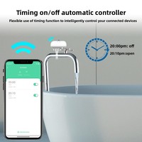 Contrôleur intelligent Zigbee pour conduite de gaz domestique, application Tuya, télécommande programmable, vanne d'eau 12V1A