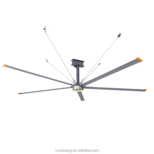 ओम 8 फीट-24 फीट बड़ा उच्च मात्रा में बड़े उच्च मात्रा वाले गोदाम के प्रशंसकों के वेंटिलेशन एयर फ्लो कस्टम भारी शुल्क औद्योगिक छत प्रशंसक - Product Image 5