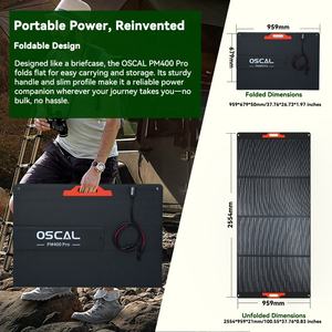 Oscal PM400PRO <b>Solar</b> <b>Panel</b> 400W <b>Portable</b> Power Free Shipping Outdoor Camping All Power Station Oscal PM400 PRO - Product Image 2