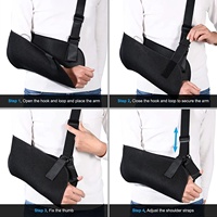 Sangle de fixation du bras pour la rééducation sportive, écharpe de bras, attelles, fixateur d'épaule, sangle de soutien médical, soutien d'épaule réglable
