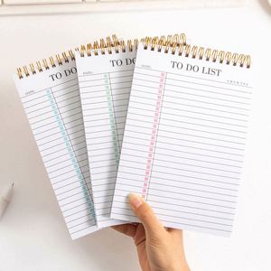 Agenda Portátil en Inglés con Notas de Control Diario y Semanal, y Planificación Sencilla con Notas - Product Image 4