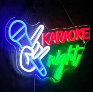 타이거 토끼 네온 라이트 벽 예술 USB 전원 밝기 조절이 가능한 슈퍼 밝은 모티프 조명 비즈니스 가라오케 바 음악 클럽 게임 룸 - Product Image 1