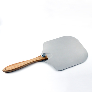 <span class=keywords><strong>Pala</strong></span> plegable con mango de madera para pizza, cortador de Pizza, espátula de Metal y aluminio, giratoria, <span class=keywords><strong>pala</strong></span> de pelar - Product Image 1