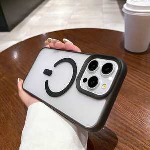 Nouvelle Mode Ultra-Mince Transparent Mat Magnétique Téléphone étui pour <span class=keywords><strong>iphone</strong></span> 16 Pro Max 15 Plus 14 13 12 <span class=keywords><strong>11</strong></span> Housse De Protection - Product Image 6