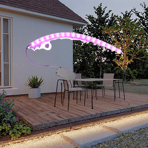 Cr2032 pin Powered IP65 không thấm nước linh hoạt 8 mét SMD2835 <span class=keywords><strong>LED</strong></span> Strip ánh sáng Strings Trắng ấm trắng hồng thông minh 5V dải đèn - Product Image 5