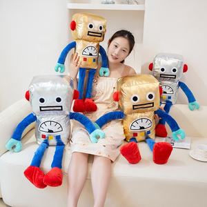 Bedtime Baby <span class=keywords><strong>Robbie</strong></span> <span class=keywords><strong>Robot</strong></span> en peluche jouet en peluche pour enfants cadeaux - Product Image 4