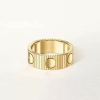 Nouveaux bijoux de créateur de mode, bagues, bracelets, boucles d'oreilles en acier inoxydable, accessoires pour femmes