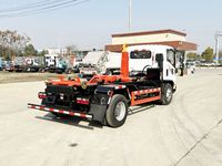Camion benne à benne basculante manuelle diesel Howo 4x2 pour collecte de déchets 5-10m avec boîte de vitesses