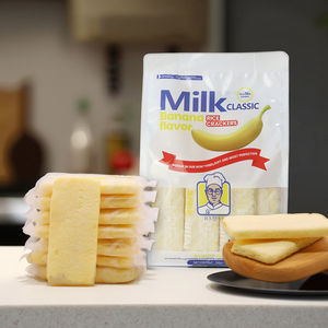 Craquelins <span class=keywords><strong>de</strong></span> riz à grains entiers certifiés halal à faible teneur en gras, frits au four avec texture douce, goût sucré et salé Emballage en boîte <span class=keywords><strong>de</strong></span> collations au millet - Product Image 2