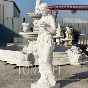 Estatua de Mármol de Tamaño Real de Herbie, una Diosa de la Mitología Griega, Diseño Europeo Escandinavo Independiente, de Tongmei - Product Image 2
