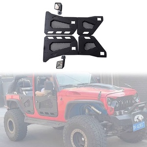 Nuevo Espejo Retrovisor <span class=keywords><strong>de</strong></span> Tubo <span class=keywords><strong>de</strong></span> Acero Compatible con Jeep Wrangler <span class=keywords><strong>Rubicon</strong></span> 07-17 (China), para Modificación/Actualización JK - Product Image 1