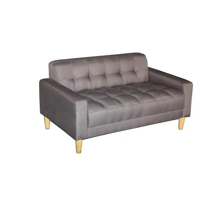 Golden supplier living room modern low arm sofa 2 seater sale