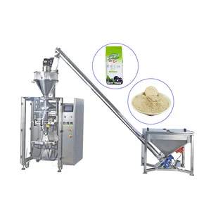Automatic Multi Function 50g 100g 500g Chilli Spices Flour Cocoa Coffee Milk Washing Detergent Powder Packing Machine Supplier