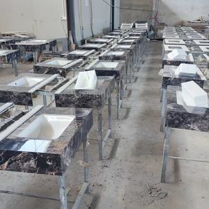 <span class=keywords><strong>อ่าง</strong></span>ล้างมือหินหินชนวนชุดโต๊ะเครื่องแป้งอ่างล้างมือหินอ่อนแบบฝังติดผนัง - Product Image 6