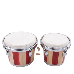 Pandero <span class=keywords><strong>Bongo</strong></span> de Piel de Oveja de 7 y 8 Pulgadas, Instrumento de Percusión con Anillo de Calidad, Venta al por Mayor de Fábrica - Product Image 5