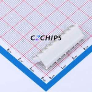 XY-VH3.96-9A21 Wire-to-Board Pin Header Bent Lead Through Hole,P=3.96mm Connector 1x9P 3.96mm Right Angle Insert 9P - Product Image 2