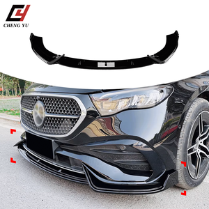 Divisor de Parachoques Delantero ABS de Vanguardia en Negro Brillante y Estilo Carbono para Mercedes-Benz <span class=keywords><strong>Clase</strong></span> <span class=keywords><strong>E</strong></span> W214 2024+ Acabado Aerodinámico Delantero - Product Image 5