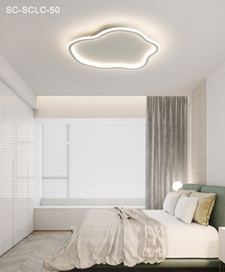 Imvsincere hiện đại siêu mỏng dẫn ánh sáng Trần bề mặt lớn gắn kết cơ sở thép cho phòng ngủ và phòng khách - Product Image 4