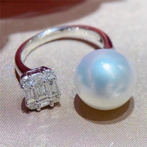 Anillo de Plata S925 WENCHI, Joyería Moderna DIY con Soporte Vacío para Incrustar Cuentas de 3-4mm, Modelo 12049, China - Product Image 4