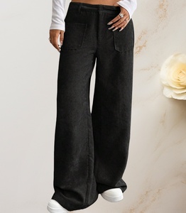 Pantaloni in <span class=keywords><strong>Velluto</strong></span> <span class=keywords><strong>a</strong></span> <span class=keywords><strong>Coste</strong></span> da <span class=keywords><strong>Donna</strong></span>, Nuovi per l'Autunno, Casual e alla Moda, Vestibilità Slim - Product Image 2
