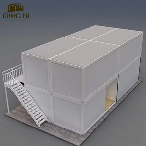 DYCE1 Case Prefabbricate Pieghevoli Durevoli per Campeggio, Moduli Abitativi Mobili Pronti all'Uso in Container Flat Pack per Esterni - Product Image 3