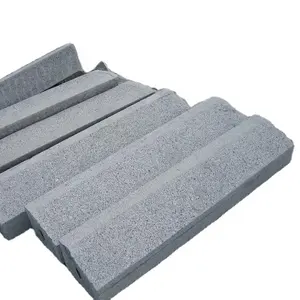 Hot sale grey granite standard road kerbstone