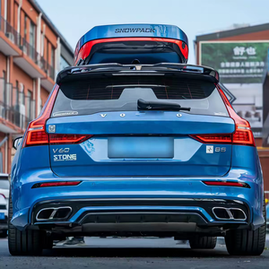 Kit carrosserie H-style pour Volvo S60 <span class=keywords><strong>V60</strong></span>, Spoiler avant et arrière, Lame de pare-chocs, Diffuseur avant - Product Image 5