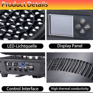 Projecteur à tête mobile BSW 1560W 4-en-1 Beam Spot Wash avec mélange <span class=keywords><strong>de</strong></span> couleurs CMY pour <span class=keywords><strong>location</strong></span> <span class=keywords><strong>de</strong></span> concerts et d'arenas - Product Image 4