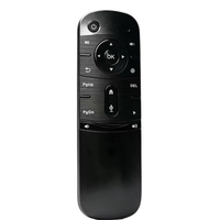 Remote Control Mouse Terbang Nirkabel Mini Smart Voice dengan Kode Bergulir, Keyboard Mini, Fungsi Otomatisasi Rumah & TV