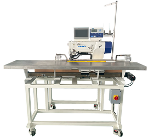 Máquina de coser industrial de cama plana de una aguja semiautomática para ojales RONMACK RM-JK1790-SCYY - Product Image 1