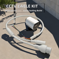 Arnés de Cableado de Alimentación CC RJ45 de 6 Pines, 600 mm de Longitud, con Conductor de Cobre Estañado, Revestimiento de Aluminio Aislado con PVC, Resistente al Agua IP67 de Primera Calidad