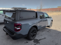 Couverture de benne rigide rétractable manuelle en alliage d'aluminium, étanche, avec serrure à clé pour Toyota Ranger Ford Ranger