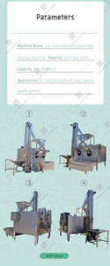 Machine à torréfier les arachides à gaz torréfacteur de graines torréfacteur de noix d'arachide torréfacteur de soja de sésame - Product Image 6
