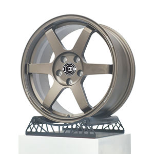 Jantes forgées SY-380 TE37 Bronze pour voitures particulières, 5x120, <span class=keywords><strong>6</strong></span> branches, pour Honda Civic, Fit, Suzuki SWI - Vente chaude - Product Image 1