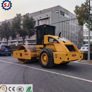Compactadora de Suelo Vibratoria Usada CAT CS683E de 18.8 Toneladas en Venta, Maquinaria de Construcción, Rodillo Compactador, Lista para Enviar - Product Image 1