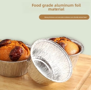Sortie d'usine Nouveaux conteneurs de papier d'aluminium de cuisson jetables de 220mL Vente de liquidation B2B Remises en gros Expédition express - Product Image 4