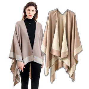 Châ<span class=keywords><strong>le</strong></span> et Étole pour Femme OEM, Cape de Soirée de Mariage, Châ<span class=keywords><strong>le</strong></span> Formel de Mariée, Poncho Adulte <span class=keywords><strong>d</strong></span>'Hiver Lavable, Écharpe Poncho Unie <span class=keywords><strong>d</strong></span>'Hiver - Product Image 2