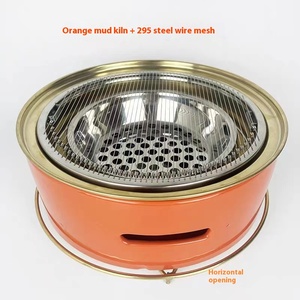 Parrilla Coreana Redonda Ranhuo <span class=keywords><strong>de</strong></span> Alta Calidad, Parrilla <span class=keywords><strong>de</strong></span> Carbón para Interiores, Parrilla <span class=keywords><strong>de</strong></span> Mesa sin Humo, <span class=keywords><strong>Horno</strong></span> <span class=keywords><strong>de</strong></span> Cerámica para Restaurante - Product Image 3