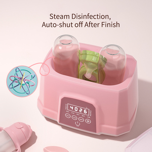 Calentador de <span class=keywords><strong>biberones</strong></span> para bebés, esterilizador, pantalla LCD 6 en 1, calentador rápido de alimentos para bebés, descongelación, botella sin BPA, calentador de <span class=keywords><strong>leche</strong></span> para <span class=keywords><strong>leche</strong></span> <span class=keywords><strong>materna</strong></span> - Product Image 3