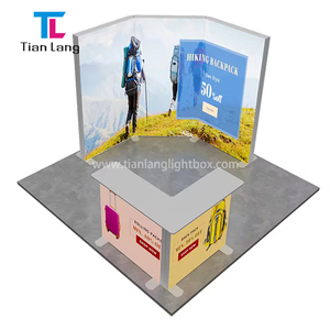 TianLang Fabric Seg Light Box Portable Seg Led Textile Light Box Led Light Box Stand Trade Show Display Booth - Product Image 3