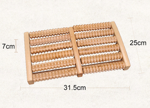 Masaje <span class=keywords><strong>Rodillo</strong></span> de <span class=keywords><strong>madera</strong></span> masaje de pies <span class=keywords><strong>Rodillo</strong></span> de relajación de pies elástico - Product Image 2