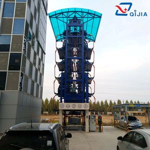 Hệ Thống Đỗ Xe Quay Vòng Dọc Thông Minh Điều Khiển <span class=keywords><strong>PLC</strong></span> Tự Động Nhiều Lớp Chất Lượng Cao - Product Image 5