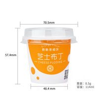 Fabricant d'emballage en plastique de qualité alimentaire avec logo personnalisé Iml Pp Tasse de yaourt glacé