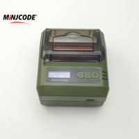 Imprimante thermique portable sans fil Bluetooth MJ5803 de 58 mm pour reçus, avec machine d'impression d'étiquettes USB et batterie intégrée
